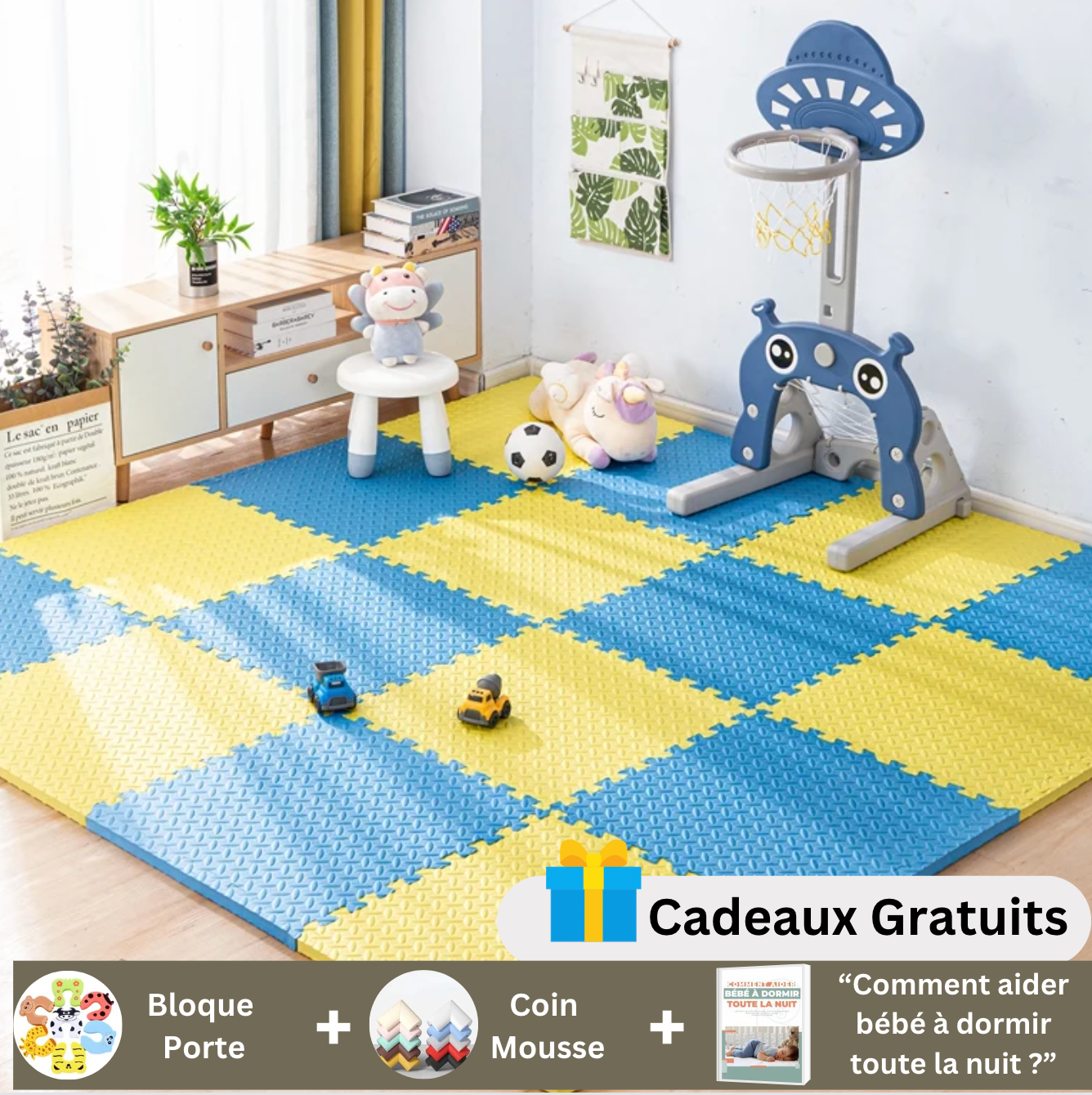 Tapis puzzle | CozyCorner™
