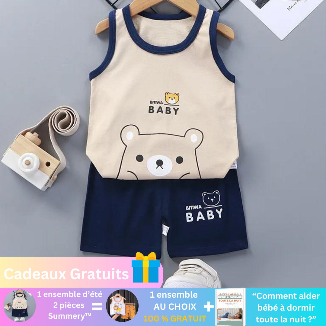 Ensemble d'été pour enfants 2 pièces | Summery™