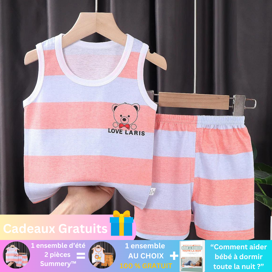 Ensemble d'été pour enfants 2 pièces | Summery™