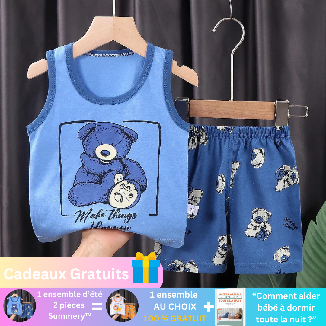Ensemble d'été pour enfants 2 pièces | Summery™
