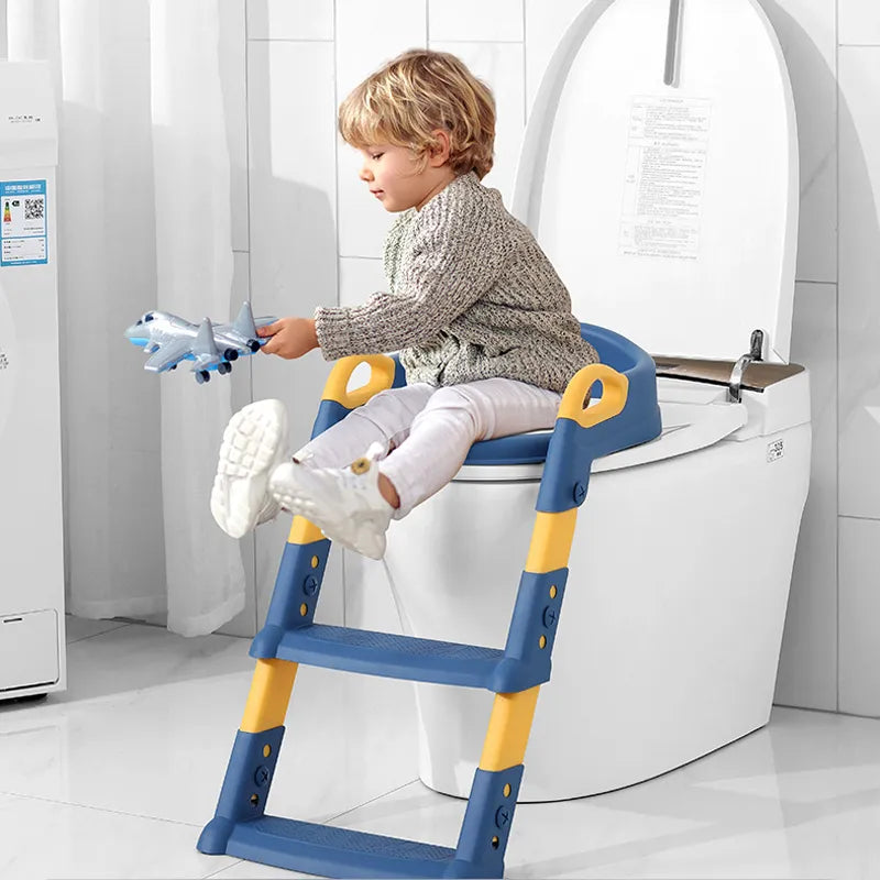 Réducteur de toilettes avec marchepied I StairStyle™