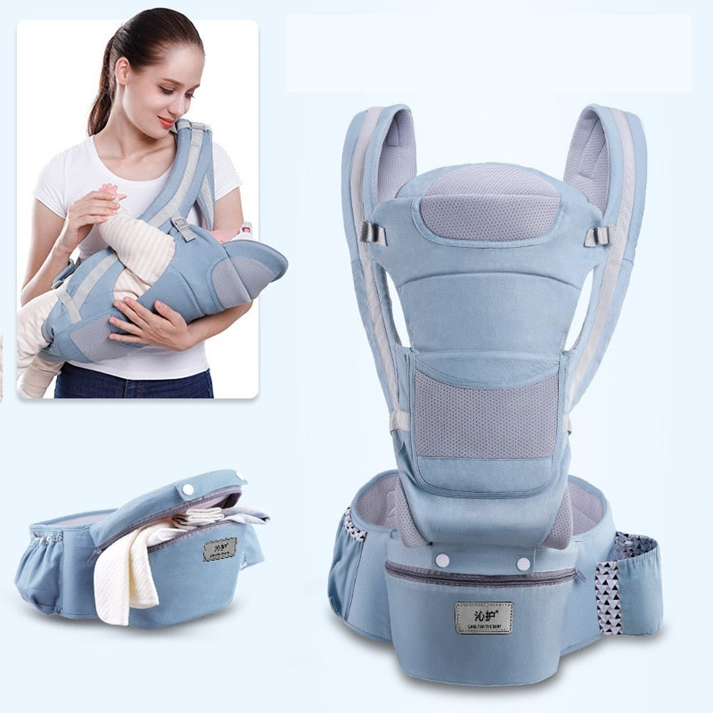 Porte-bébé ergonomique 6 en 1 I BabyCarry ™
