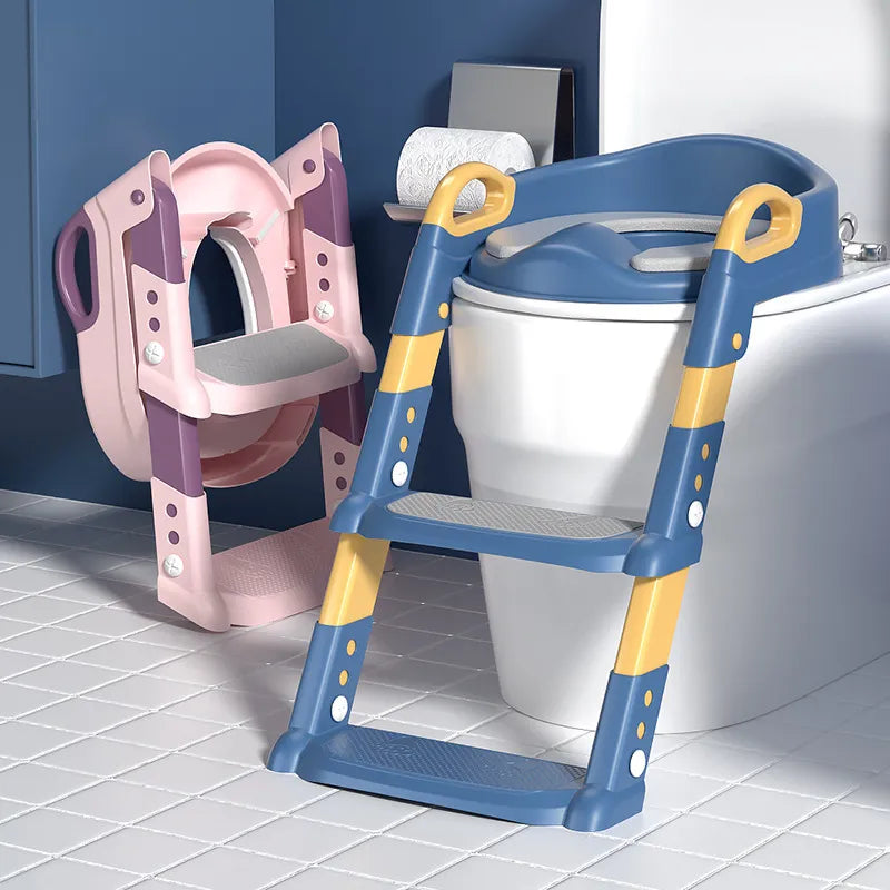 Réducteur de toilettes avec marchepied I StairStyle™