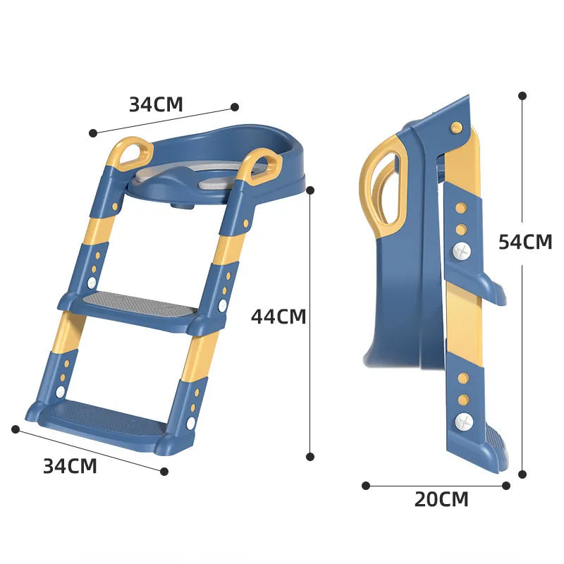 Réducteur de toilettes avec marchepied I StairStyle™