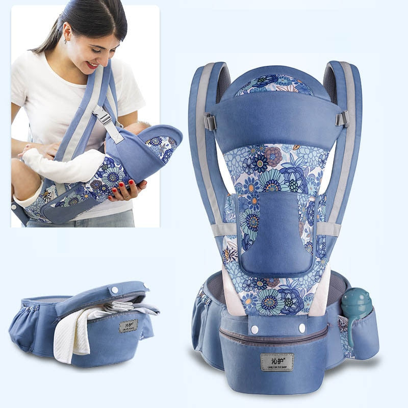 Porte-bébé ergonomique 6 en 1 I BabyCarry ™