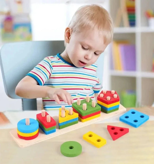 PUZZLE ÉDUCATIF GÉOMÉTRIQUE | COZYTOYS™